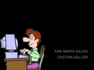 TOPOLOGIA DE REDES ANA MARIA GALVIS CRISTINA GALLN