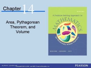 Pythagorean theorem volume