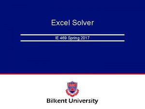 Solver excel 2007