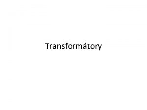 Paralelný chod transformátorov