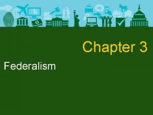Federalism