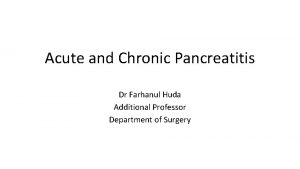 Pancreatic calcification