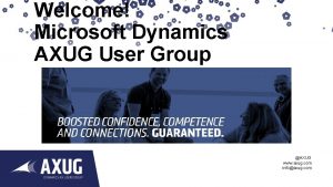 Microsoft dynamics ax user group