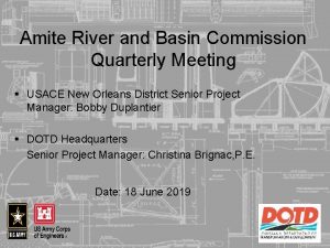 Amite river basin commission
