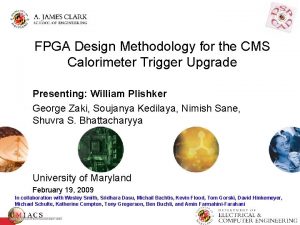 FPGA Design Methodology for the CMS Calorimeter Trigger