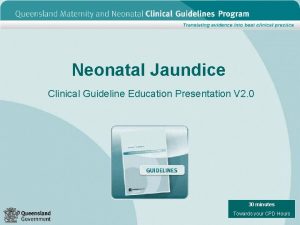 Management of neonatal jaundice pdf
