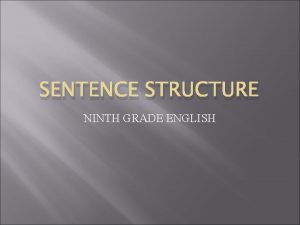 Which sentence contains a completed action?