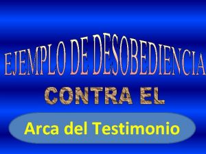 Porque los filisteos no murieron al tocar el arca Porque los filisteos no murieron al tocar el arca