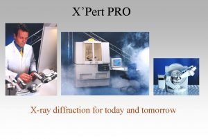 Xpert pro xrd Xpert pro xrd
