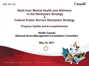 MultiYear Mental Health and Wellness in the Workplace