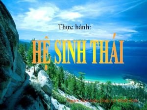 Thc hnh Ngi thc hin inh L Minh
