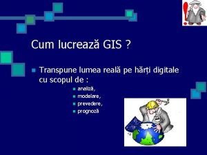 Cum lucreaz GIS n Transpune lumea real pe