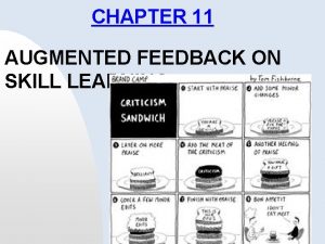 Augmented feedback meaning
