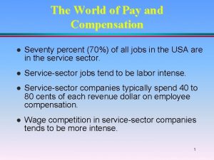 The World of Pay and Compensation l Seventy