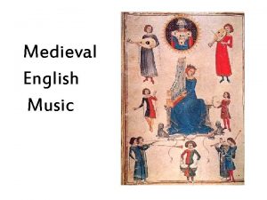 Medieval english music