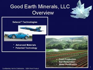 Good earth minerals