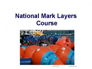 National Mark Layers Course Perth 2011 Yachting WA