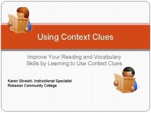 Logic context clues examples Logic context clues examples