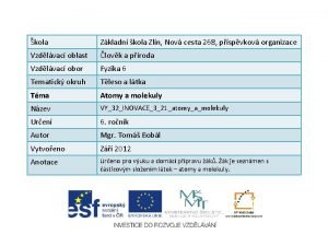 kola Zkladn kola Zln Nov cesta 268 pspvkov