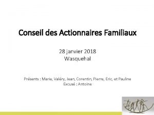 Actionnaires familiaux