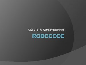 Robocode wiki