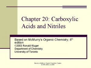 Reduction of nitrile to carboxylic acid