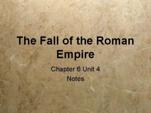 3.14 quiz: the roman empire crumbles