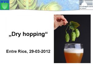 Dry hopping Entre Rios 29 03 2012 Origem