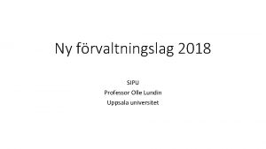 Olle lundin uppsala