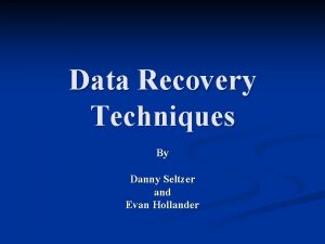 Magnetic force microscopy data recovery Magnetic force microscopy data recovery