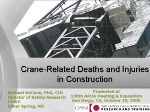 Crane collapses