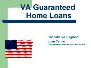 Va regional loan center roanoke