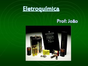 Eletroqumica Prof Joo Como o Cobre mais nobre