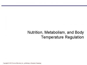 Homeostasis mechanisms for regulation of body temperature