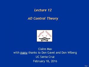 Laplace theory
