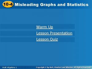 10 4 Misleading 10 4 Misleading Graphsand and