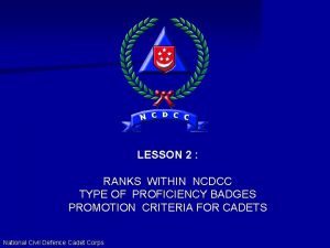 Ncdcc badges