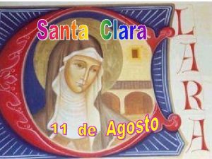 Santa clara y san francisco de asis