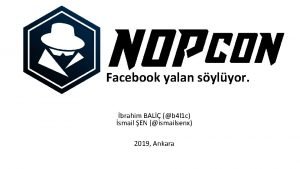 Facebook yalan sylyor brahim BAL b 4 l