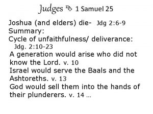 Judges 25
