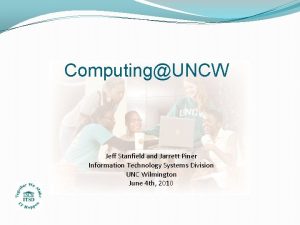 Uncw information technology