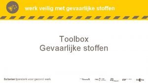 Gevaarlijke stoffen etiketten