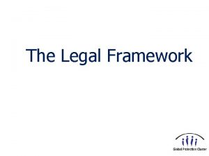 Legal topics for presentation