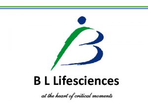 B l lifesciences pvt ltd