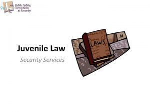 Juvenile Law Security Services Copyright and Terms of