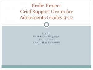 Ice breakers for grief support groups