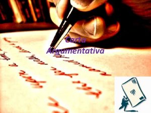 Carta argumentativa modelo