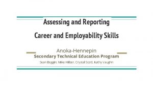 Foundation standard 4 employability skills