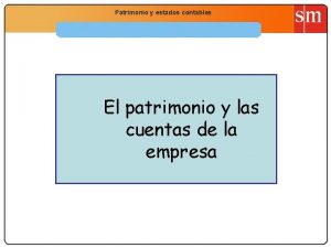 Balance economia 2 bachillerato