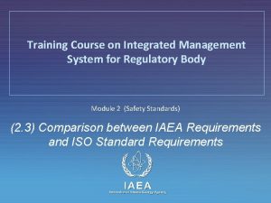 Integrated management systems training north america